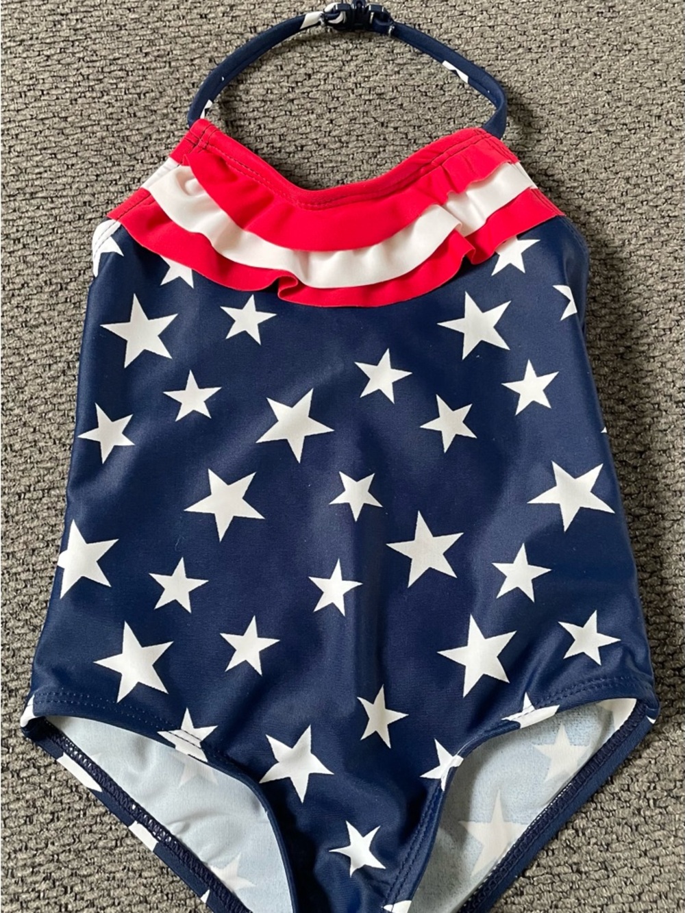 Baby Girl Patriotic Swimsuit